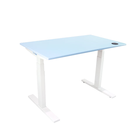 Minidesk-white-Small-Straight Edge-Blue