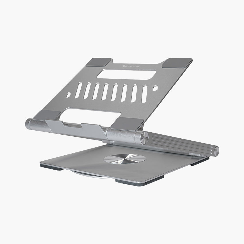 Revolve Laptop Stand with Detachable 7-in-1 Docking Station