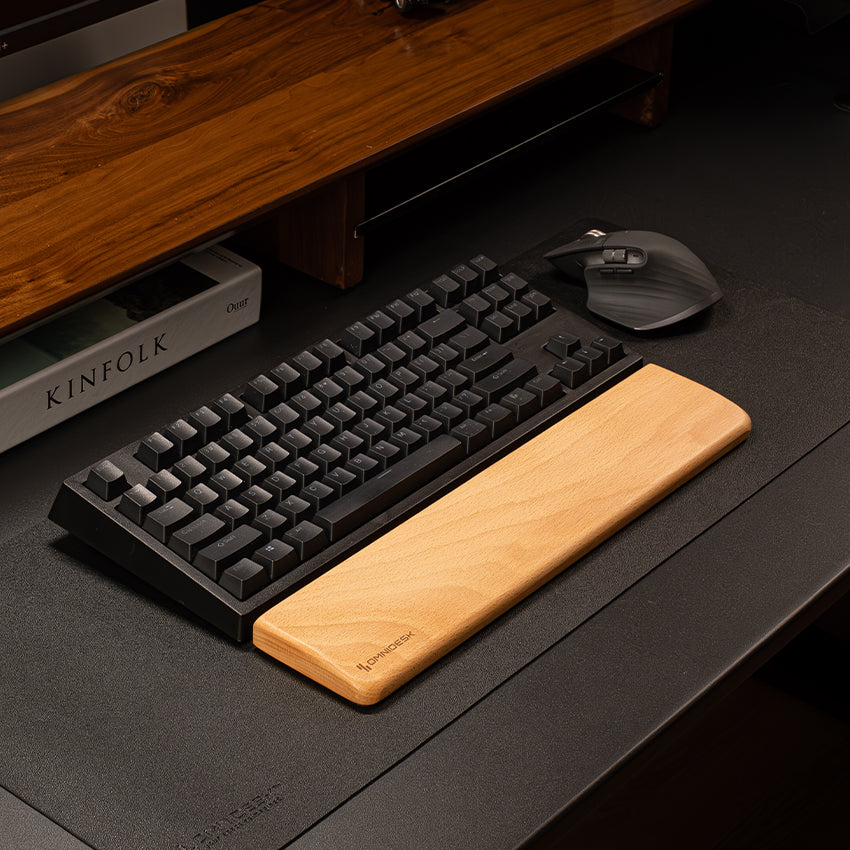 Solid Wood Keyboard Wrist Rest
