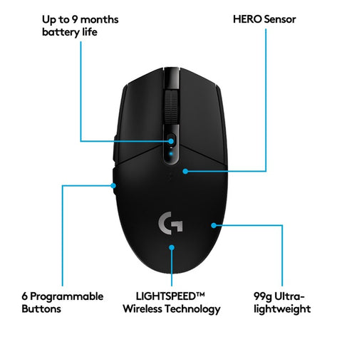 Logitech G304 Lightspeed Wireless Gaming Mouse