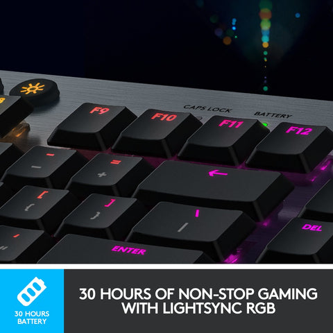 Logitech G915 Lightspeed Wireless RGB Mechanical Gaming Keyboard