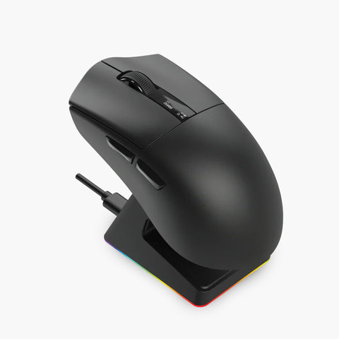 Aftershock M1 Pro Wireless Mouse With RGB Charging Dock