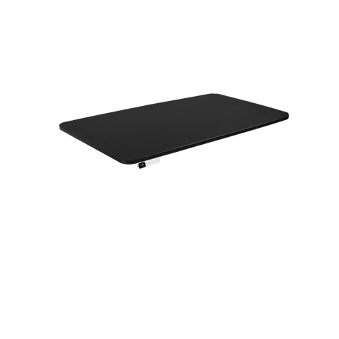 Omnidesk Mystic-white-large-Straight Edge-Black