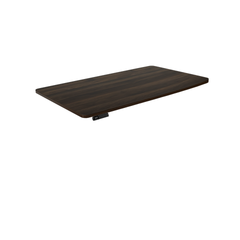 Omnidesk Mystic-black-xl-Straight Edge-Walnut