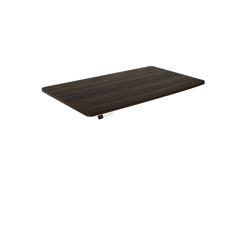 Omnidesk Mystic-white-large-Straight Edge-Walnut