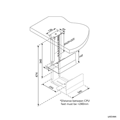 PC Mount – Omnidesk