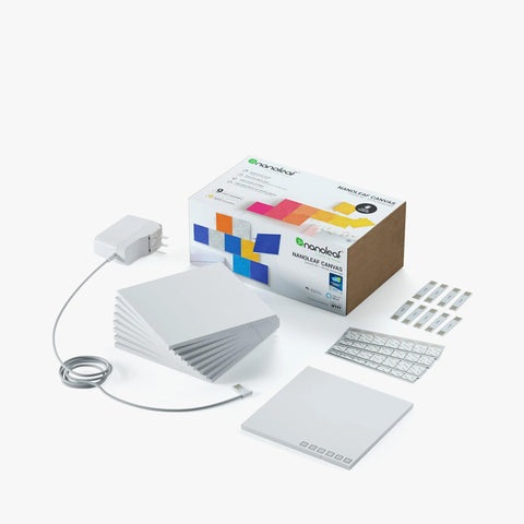 Nanoleaf Canvas Smart Light Starter Kit (9 Panels)