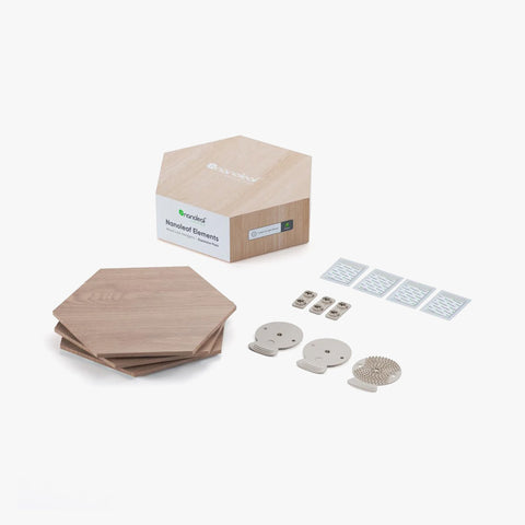 Nanoleaf Elements Wood Look Expansion Pack (3 Panels)