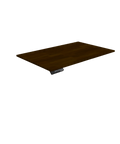 Pro Wildwood-white-small-straight edge-Richbrown Hevea