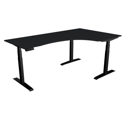 Pro L Shaped-black-L Shape-Right Orientated-Black