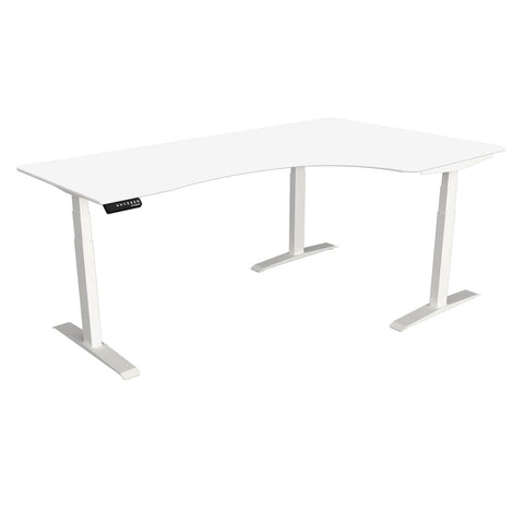 Pro L Shaped-white-L Shape-Right Orientated-White