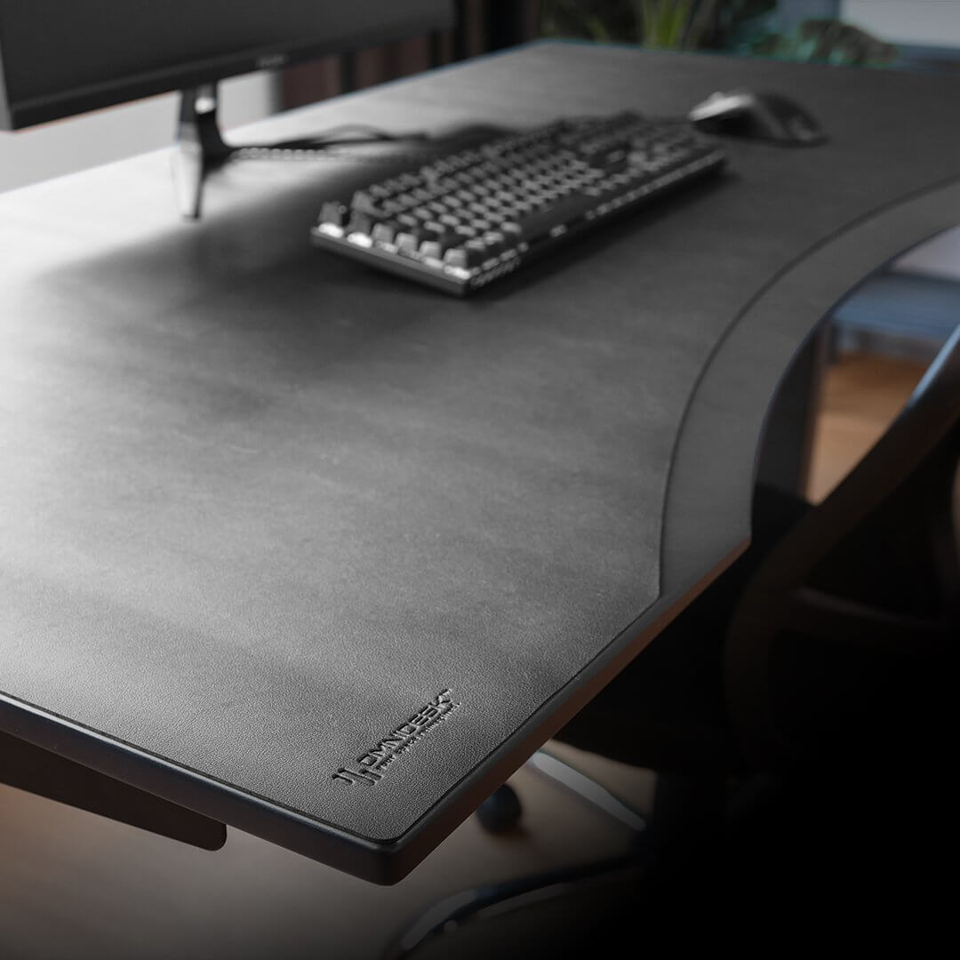 Premium Desk Mat - Black